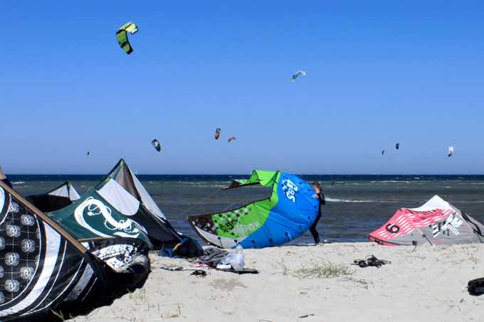 Kitesurfen - Foto: Carsten Harrje