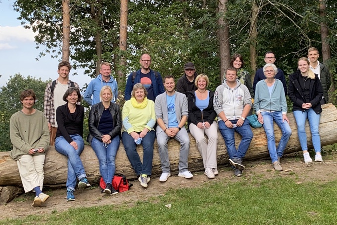 Akteure der NABU-Taskforce Ostseeschutz im September 2021 - Foto: NABU / Jan Langmaack
