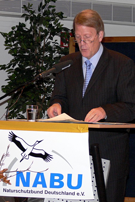 NABU-Landesvorsitzender Hermann Schultz