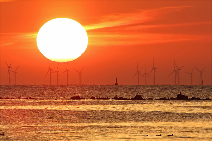 Über 10% der Windenergie gingen in 2010 durch Abschaltungen verloren. [Foto: Frank Derer]
